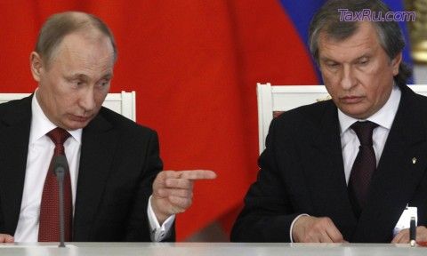 Путин и Сечин