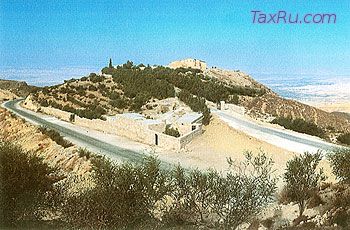 Вид горы Нево