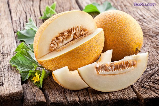 Дыня с молоком