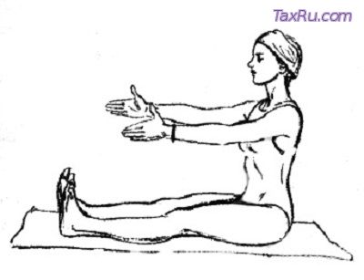 Руки горизонтально