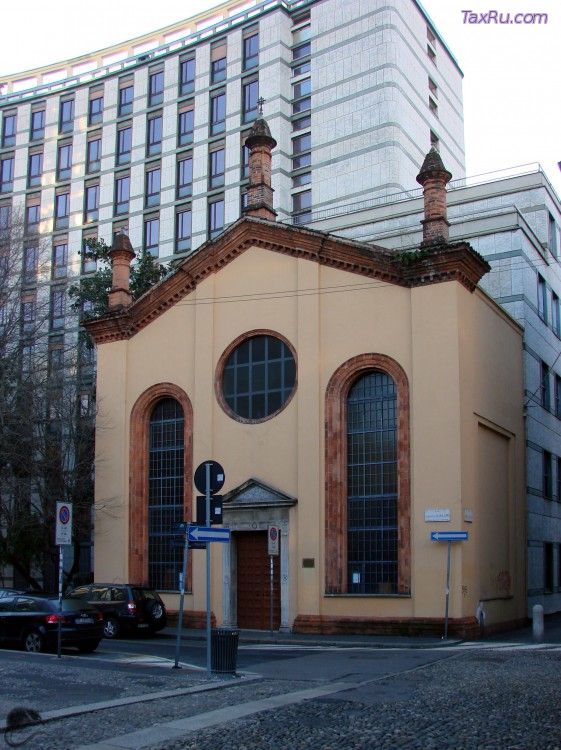 Церковь Сергия Радонежского, Серафима Саровского и Викентия Сарагосского, Милан.