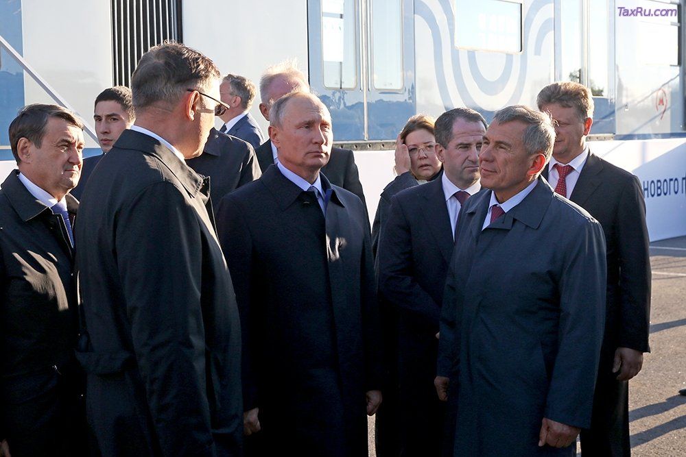 Владимир Путин в Ульяновске на заседании президиума Госсовета