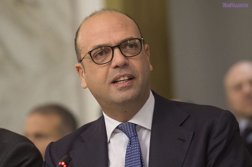 Министр иностранных дел Италии Анджелино Альфано