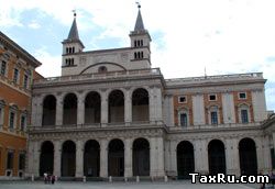 Предтеченская церковь Латеранского дворца в Риме (Basilica di San Giovanni in Laterano). Фото: Александр Стародубцев