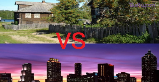 Город$Деревня