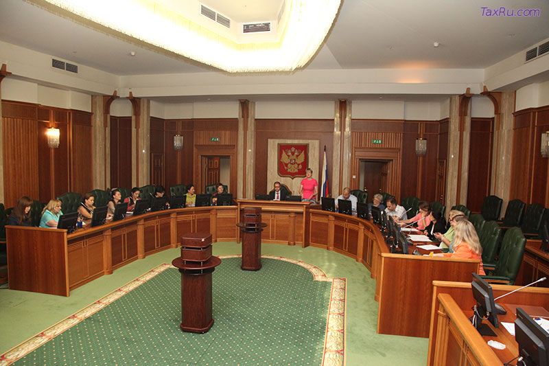 Круглый стол с участием зам.руководителя ФНС Сатина