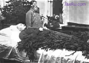 Похороны Ленина в Горках