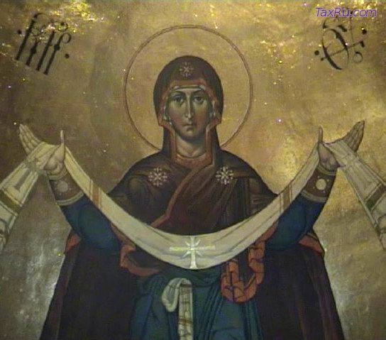 Икона Покров Пресвятой Богородицы