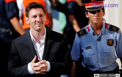 Месси попал на налоги