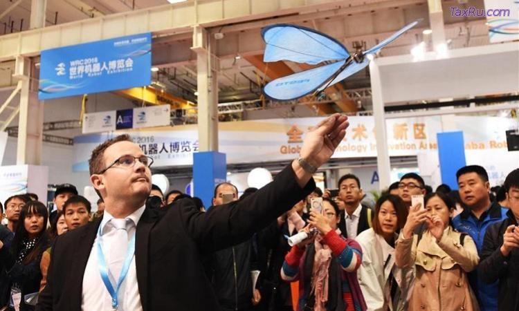 Китайская выставка роботов