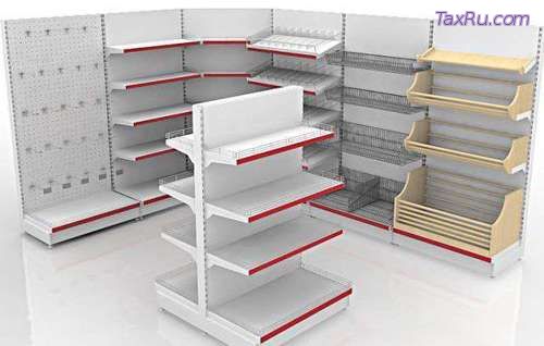 Пристенные стеллажи