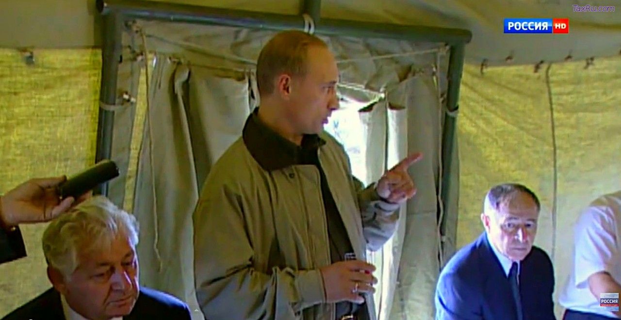 Путин на Кавказе
