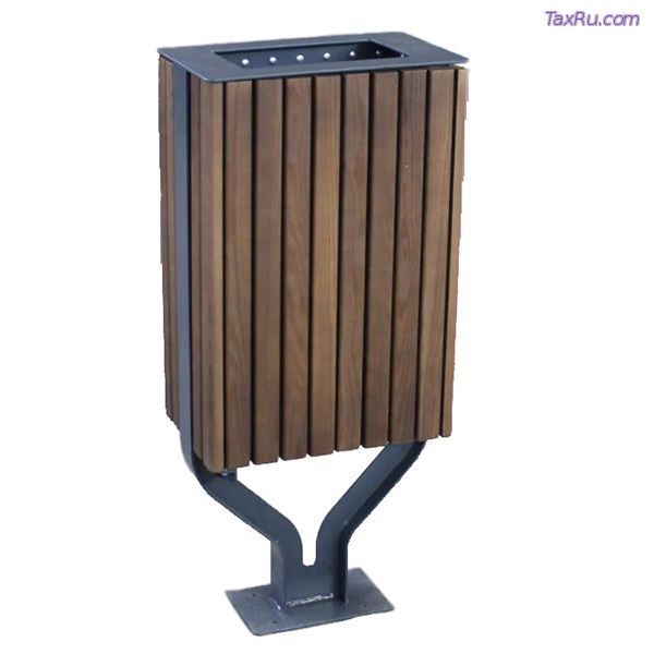 Урна для бумаги с крышкой