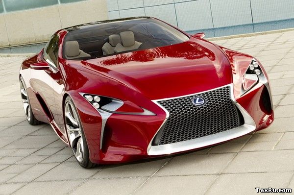 Lexus LF-LC – гибридное авто богатых и экономных