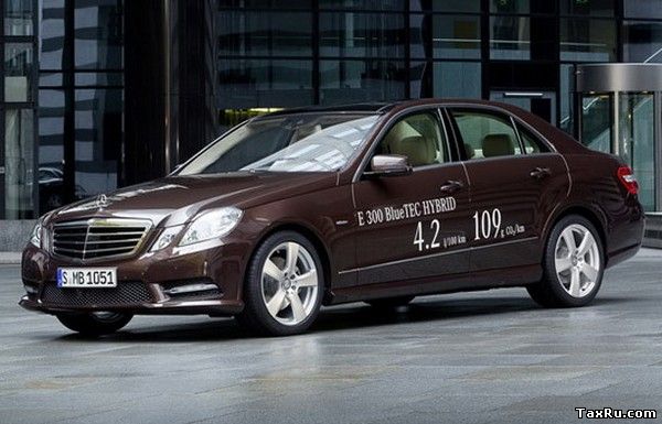 Гибридные авто Mercedes E300 и Mercedes E400