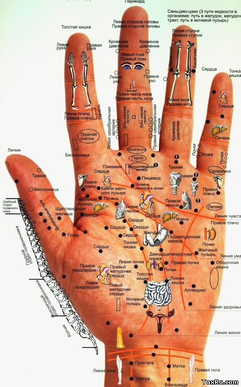 Диагностика по руке