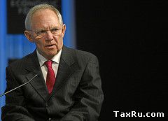министр финансов Фольфганг Шойбле