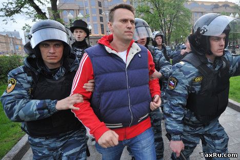 Навальный арест