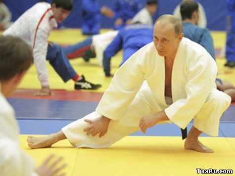 Путин в зале