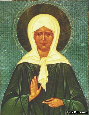 Блаженная старица Святая Матрона