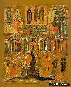 Происхождение Честных Древ Честного и Животворящего Креста Господня